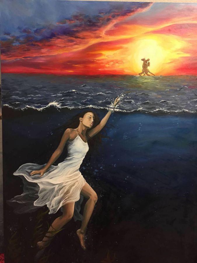 Reaching for the sunset