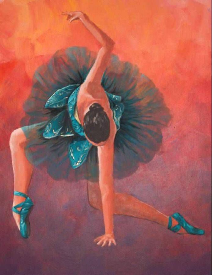Teal tutu