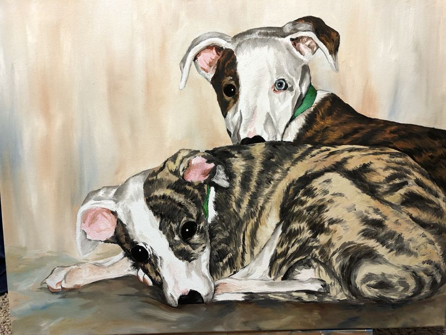 Two hounds