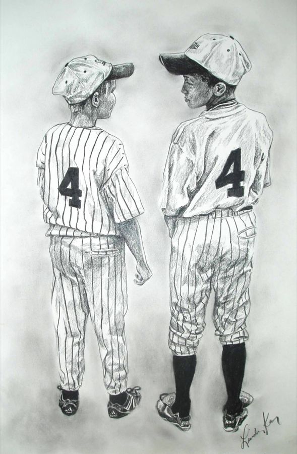 Two number fours, graphite